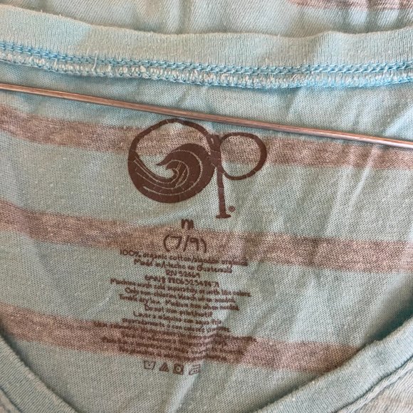 Sookie Stackhouse OP Striped V Neck Tee True Blood - Picture 2 of 7